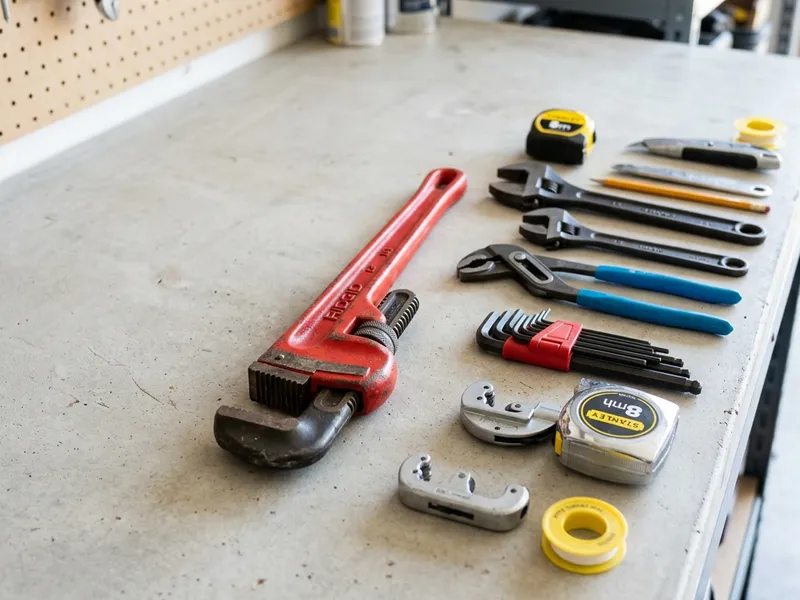 Professional plumbers in Gaastra, MI equipped with top-tier tools for residential and commercial plumbing services.